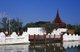 Burma / Myanmar: The South Gate of Mandalay Fort and surrounding moat, Mandalay